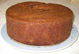 Bizcocho de chocolate en microondas receta