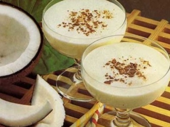 Mousse de coco receta