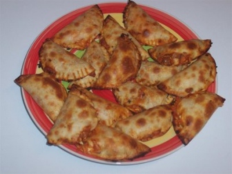 Empanadillas caseras de gambas receta