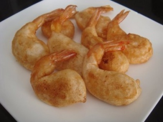 Langostinos yangtsé receta