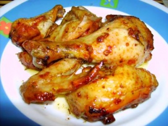 Alas de pollo con salsa barbacoa receta