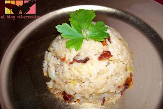 Risotto de tomates secados al sol receta