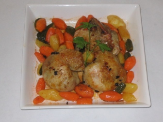 Pollo a la vinagreta receta