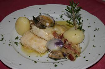 Merluza a la sidra receta