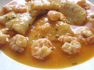 Merluza en salsa de mantequilla receta