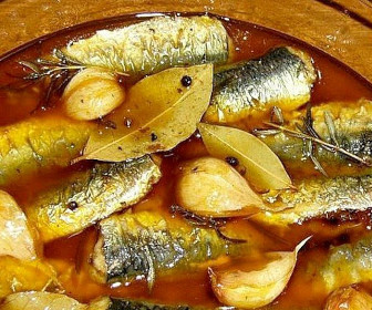 Sardinas en escabeche receta