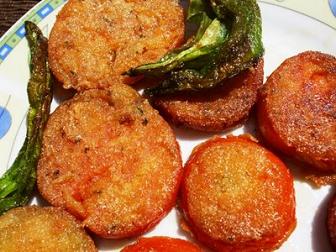 Tomates verdes fritos receta