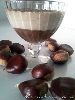 Copa de mascarpone con chocolate y café receta