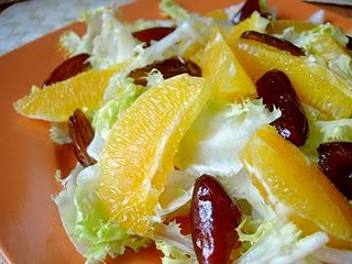 Ensalada dulce de naranja y apio receta