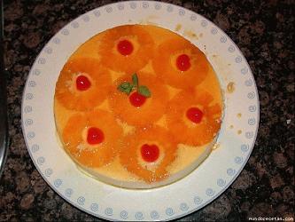 Tarta de piña con Thermomix receta