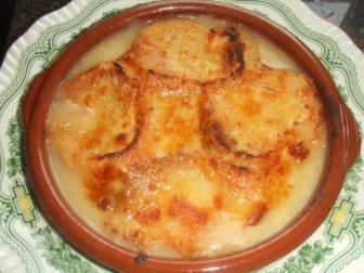 Sopa de cebolla en thermomiix receta