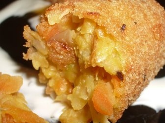 Croquetas de garbanzos receta