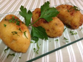 Croquetas de patata y bacalao receta