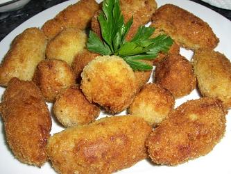 Croquetas de pollo receta