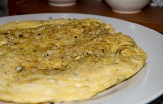 Tortilla de bacalao receta