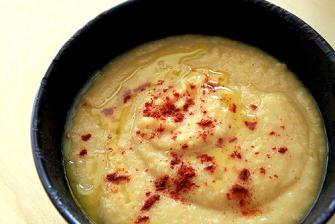 Crema de garbanzos receta