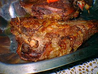 Asado de ternera receta