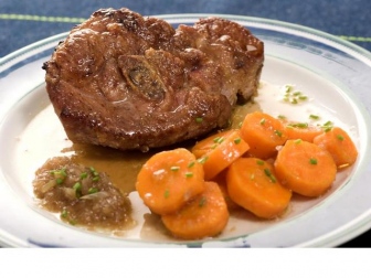 Osobuco en salsa de apio receta