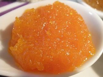 Mermelada de zanahoria y naranja receta