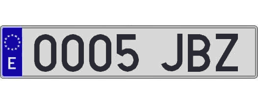 0005JBZ matricula larga