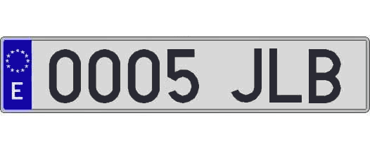 0005JLB matricula larga