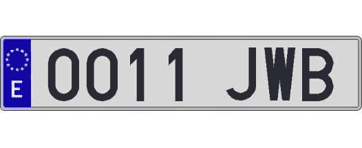0011JWB matricula larga