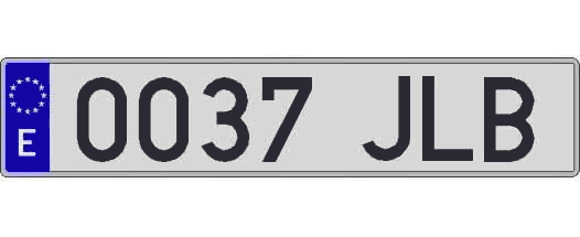 0037JLB matricula larga