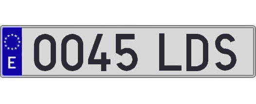 0045LDS matricula larga