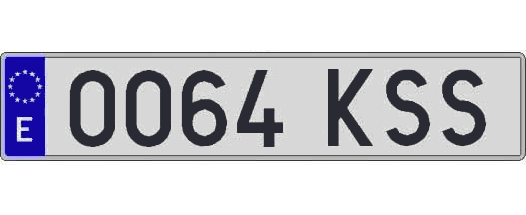 0064KSS matricula larga