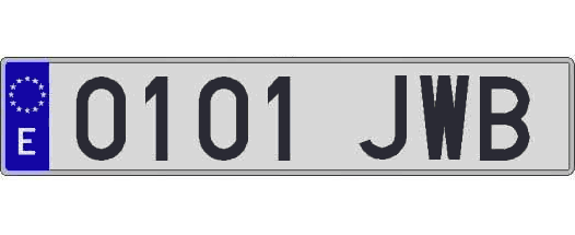 0101JWB matricula larga