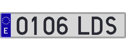 0106LDS matricula larga