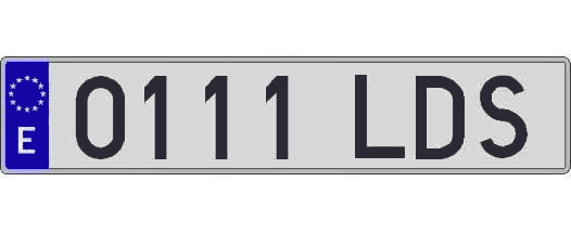 0111LDS matricula larga