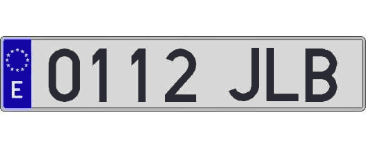 0112JLB matricula larga