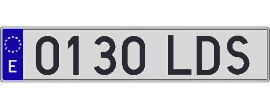 0130LDS matricula larga