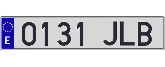 0131JLB matricula larga