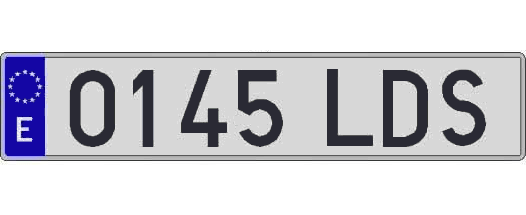0145LDS matricula larga