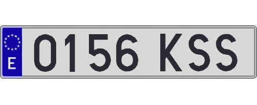 0156KSS matricula larga