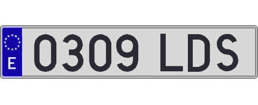 0309LDS matricula larga