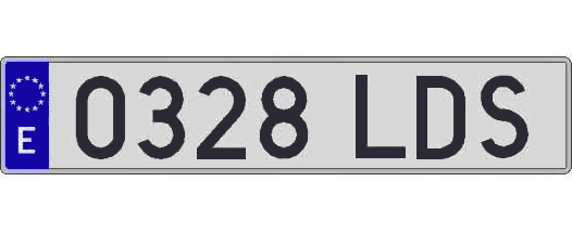 0328LDS matricula larga