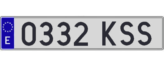 0332KSS matricula larga