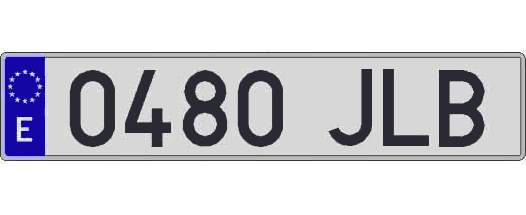 0480JLB matricula larga