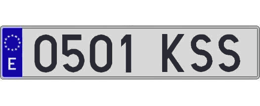 0501KSS matricula larga