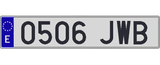 0506JWB matricula larga