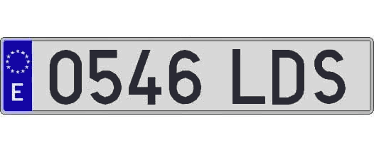 0546LDS matricula larga