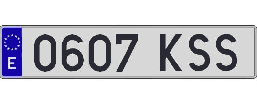 0607KSS matricula larga