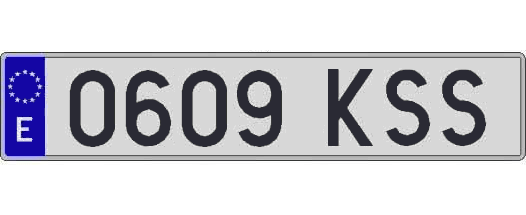 0609KSS matricula larga