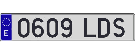 0609LDS matricula larga