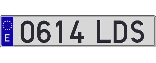 0614LDS matricula larga