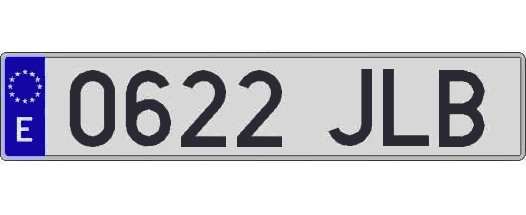 0622JLB matricula larga