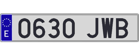 0630JWB matricula larga